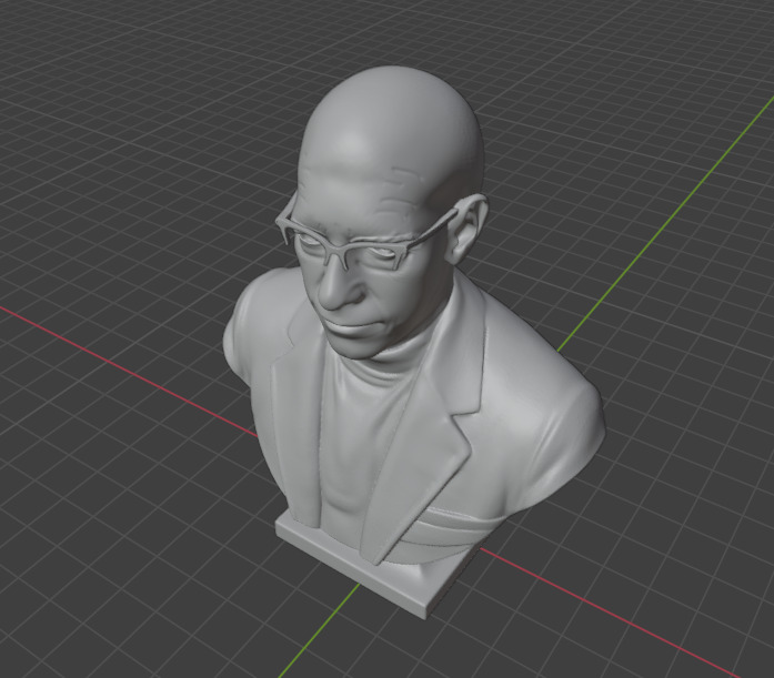 Michel Foucault 3D print model_5