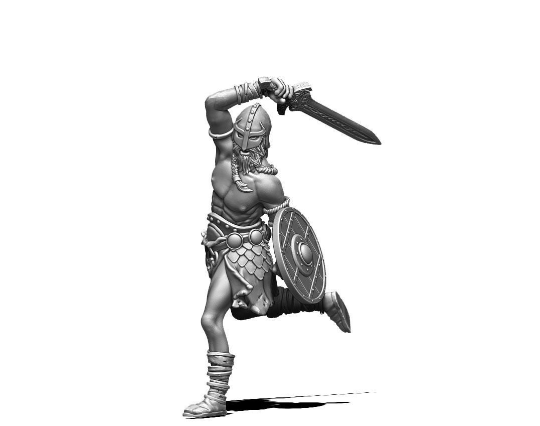 Viking 35 mm scale  3D print model_11