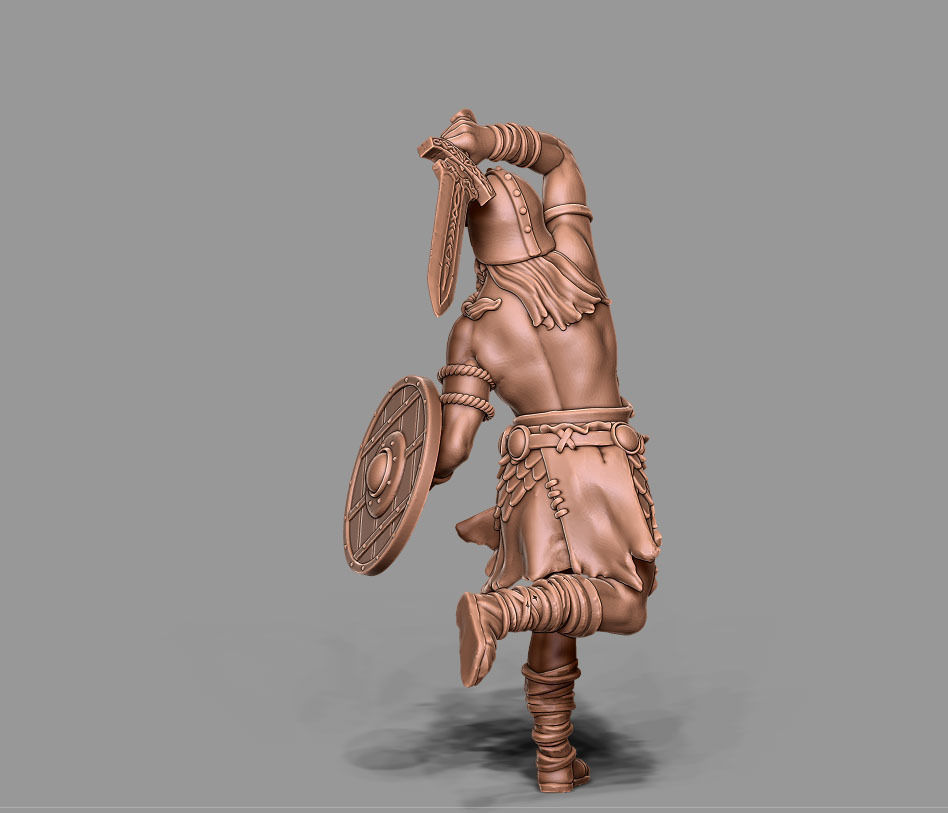 Viking 35 mm scale  3D print model_2