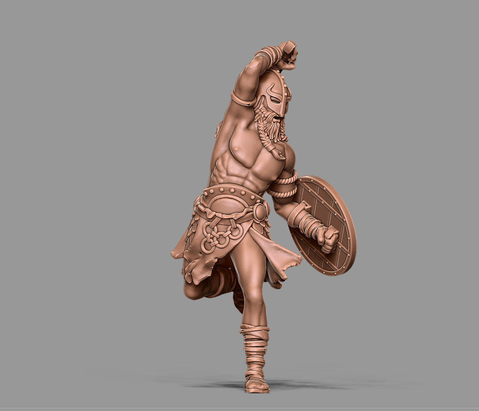 Viking 35 mm scale  3D print model_1