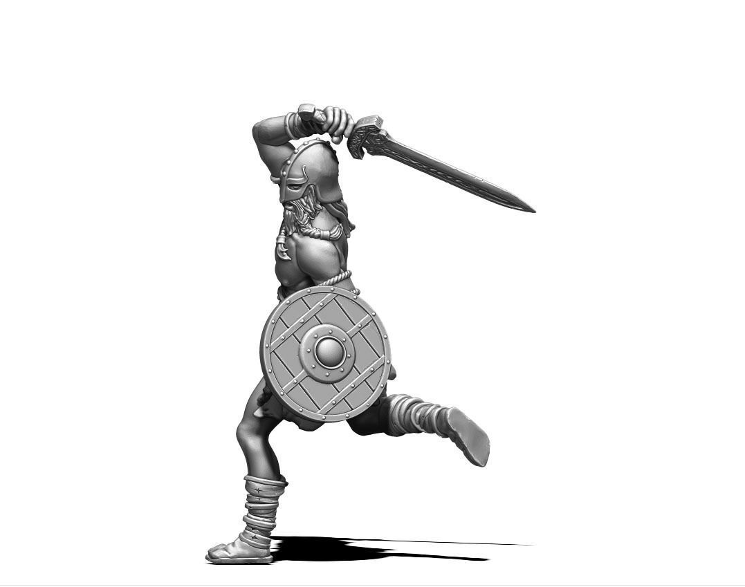 Viking 35 mm scale  3D print model_10