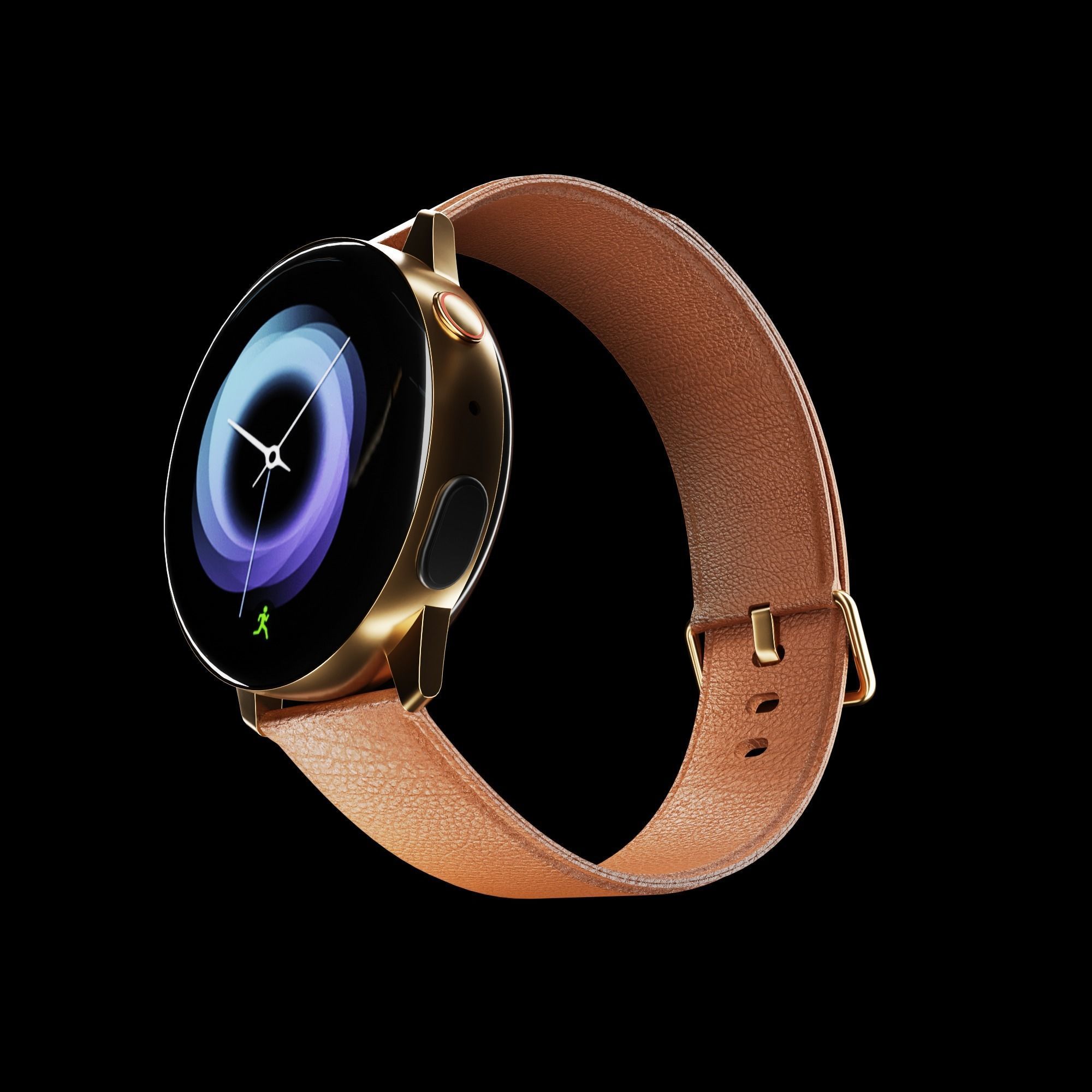 Samsung Galaxy Watch Active 2 Low-poly 3D model_8