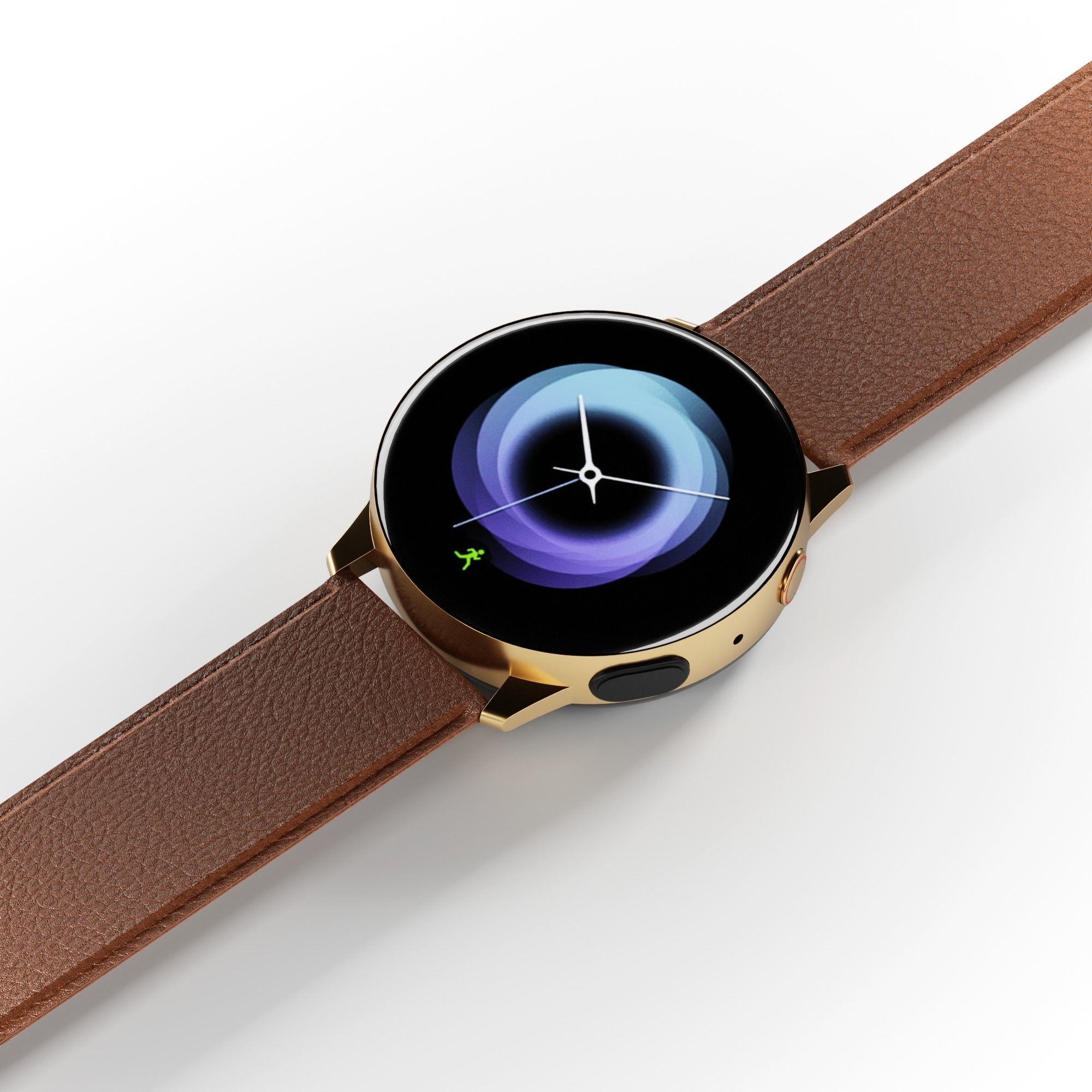 Samsung Galaxy Watch Active 2 Low-poly 3D model_6