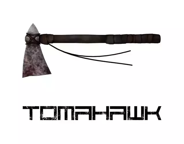 Tomahawk axe 3D model