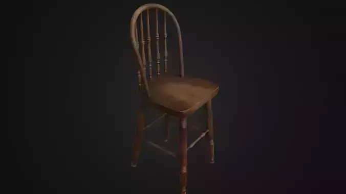Old western style chair 02