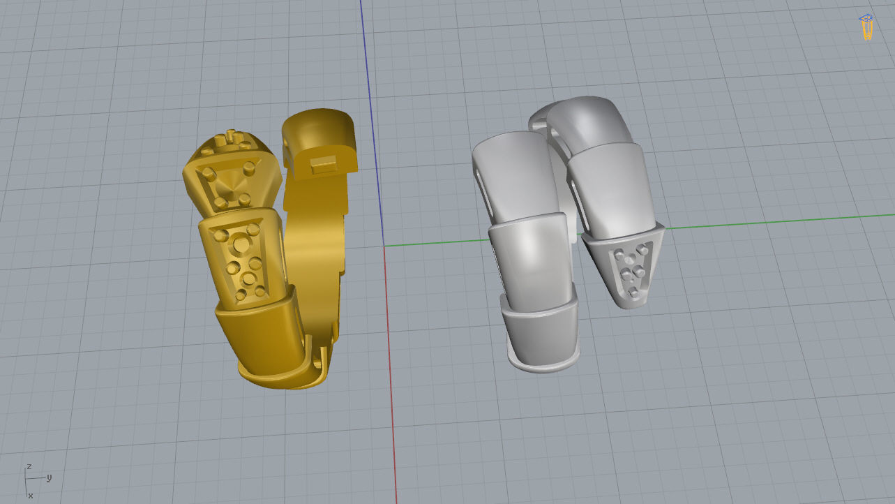 Serpenti Necklace  3D print model_6