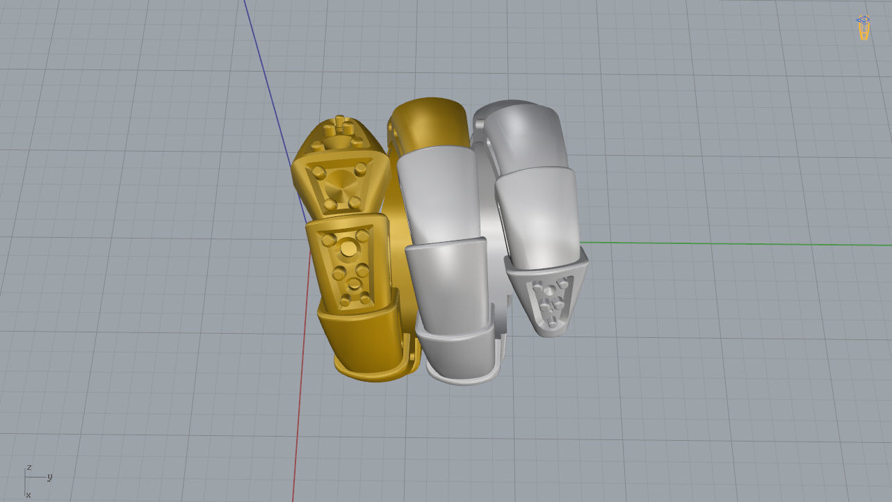 Serpenti Necklace  3D print model_14