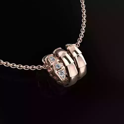 Serpenti Necklace  3D print model