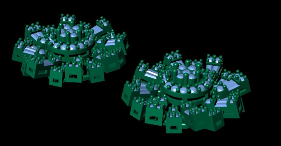 studs 3D print model_1