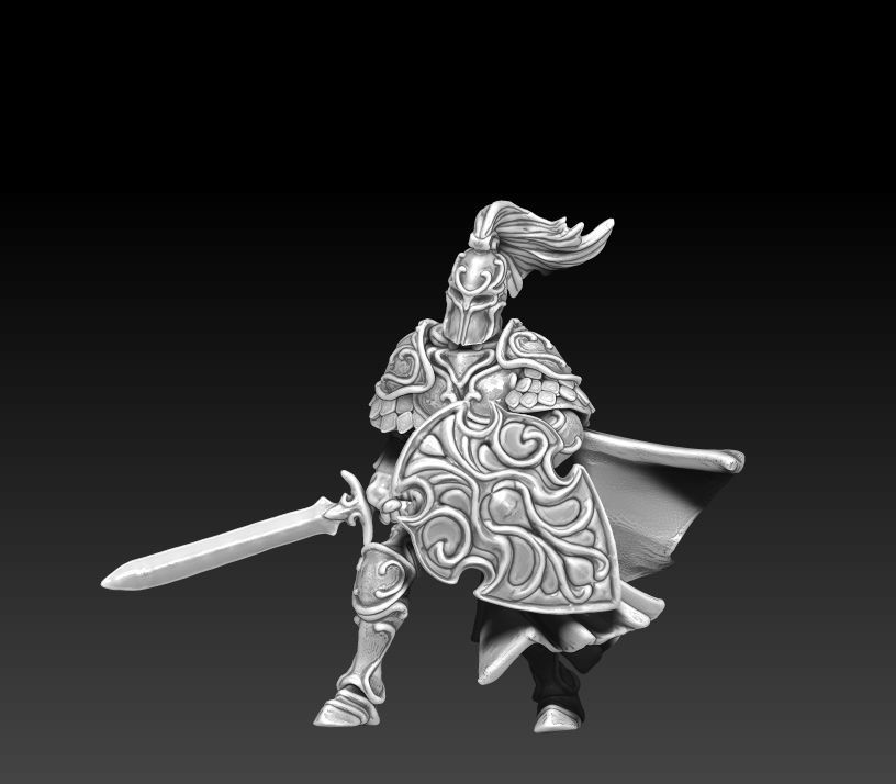 Knight rider 35mm scale 3D print model_19