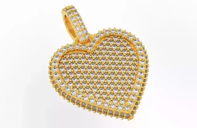 Heart Pendant Big Size 