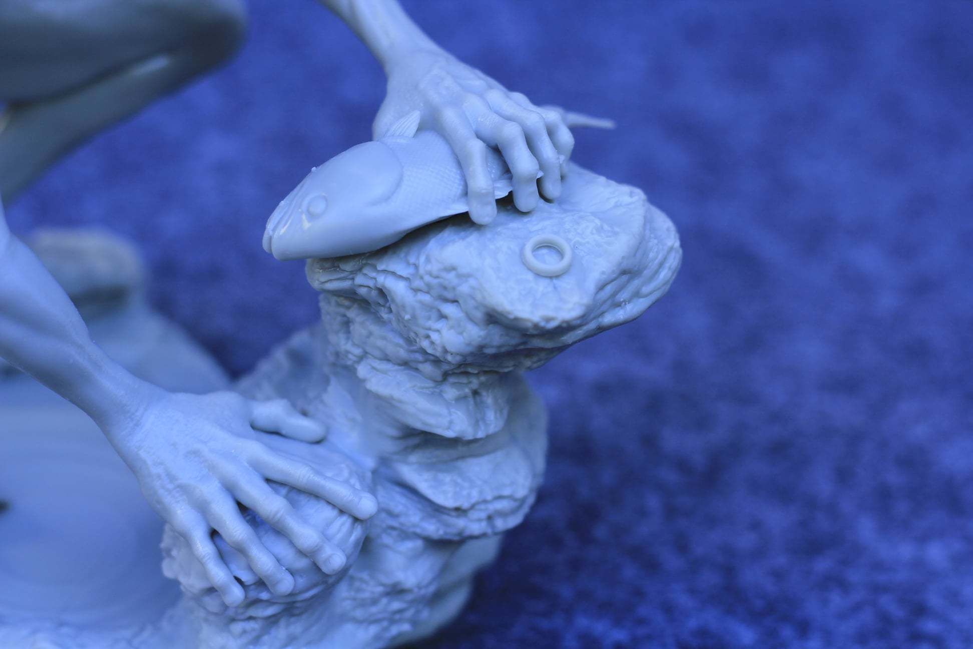 Gollum STL File 3D print model_2