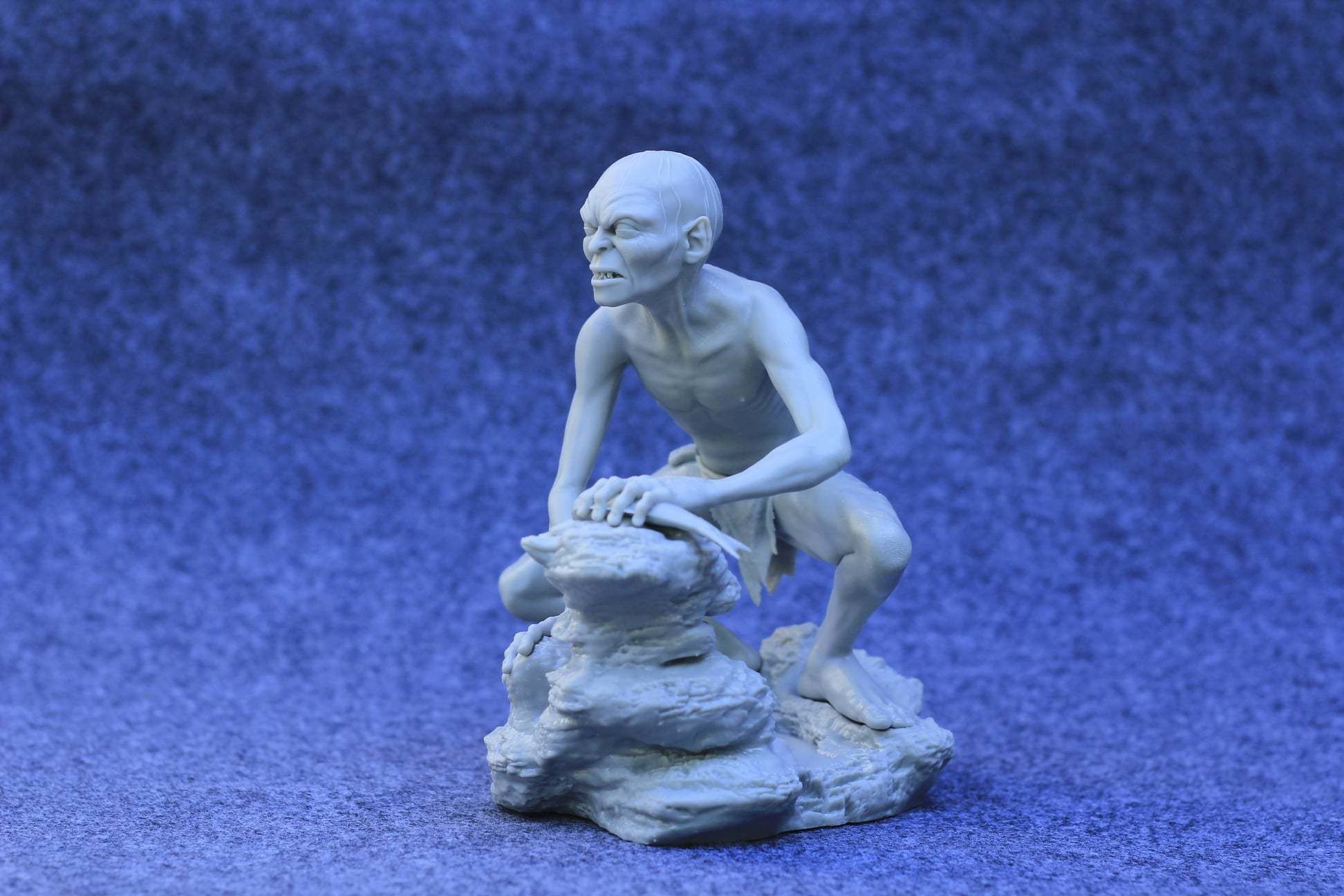 Gollum STL File 3D print model_4