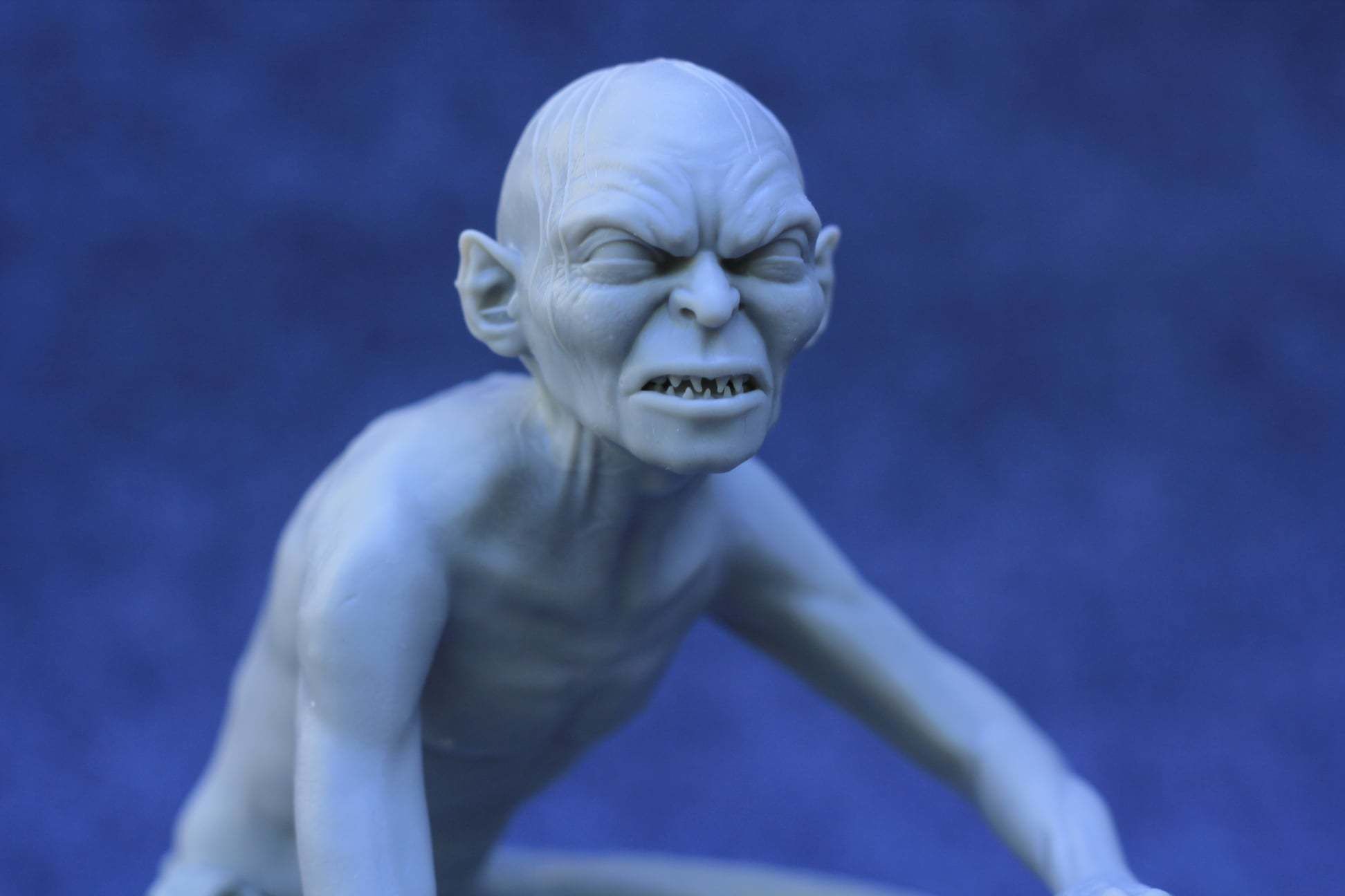 Gollum STL File 3D print model_6