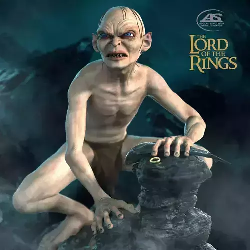 Gollum STL File 3D print model