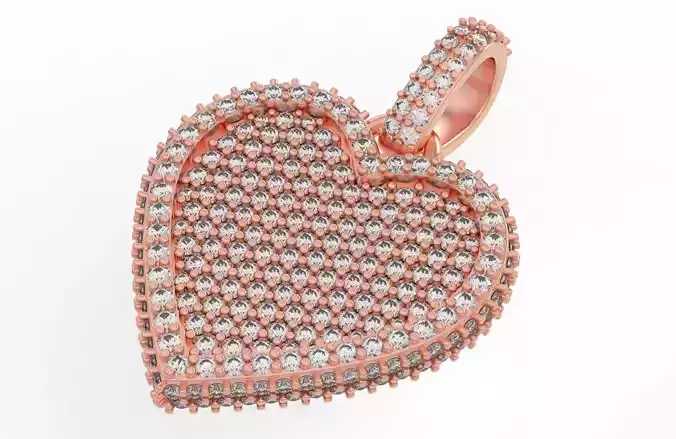 Heart Pendant Small Size 