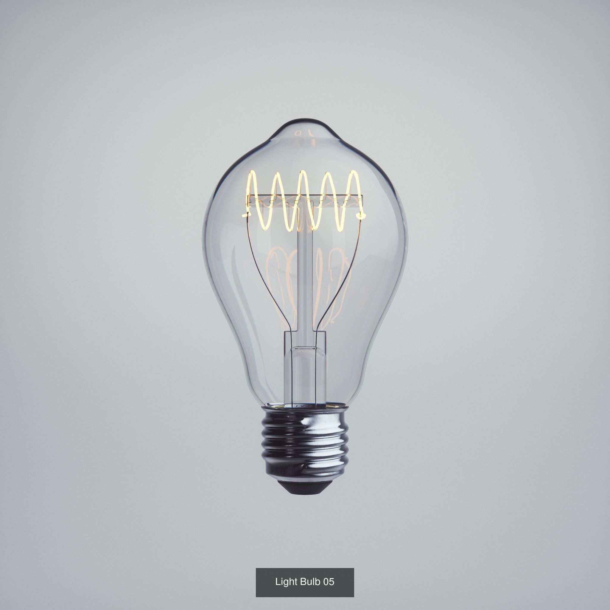 Lights Bulbs 3D Model Collection_7