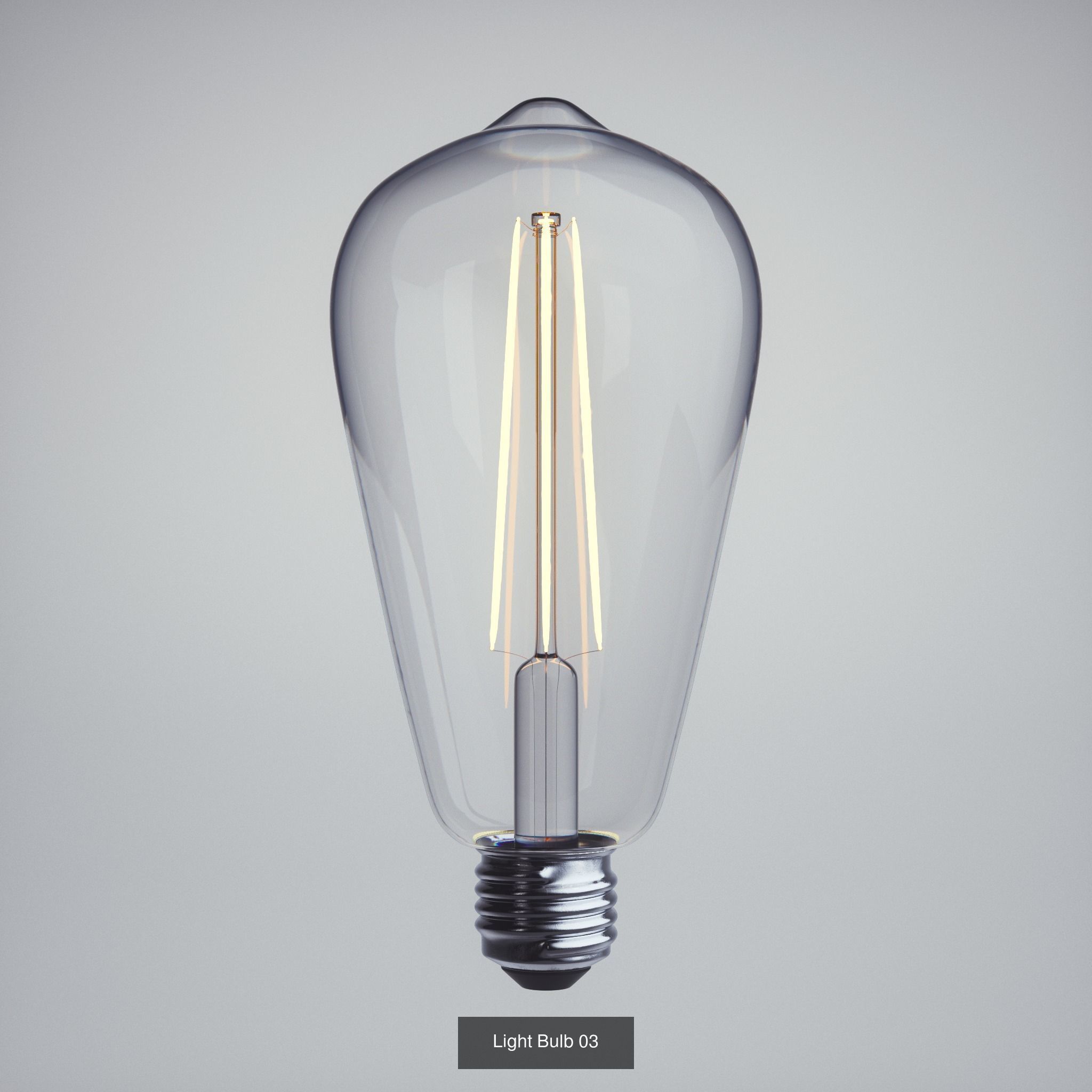 Lights Bulbs 3D Model Collection_5