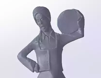 Tanora 3D woman in dress