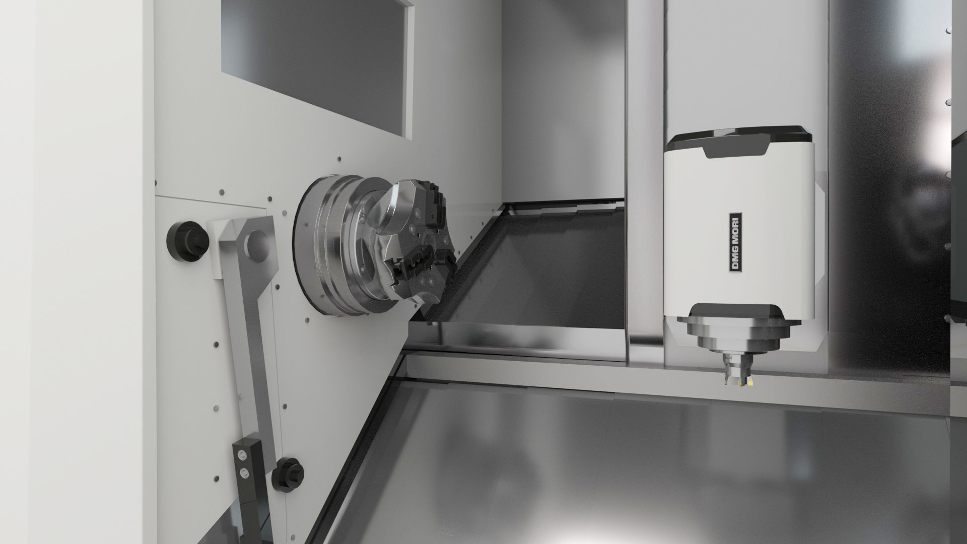 Milling Machine Universal Turning 3D model_52