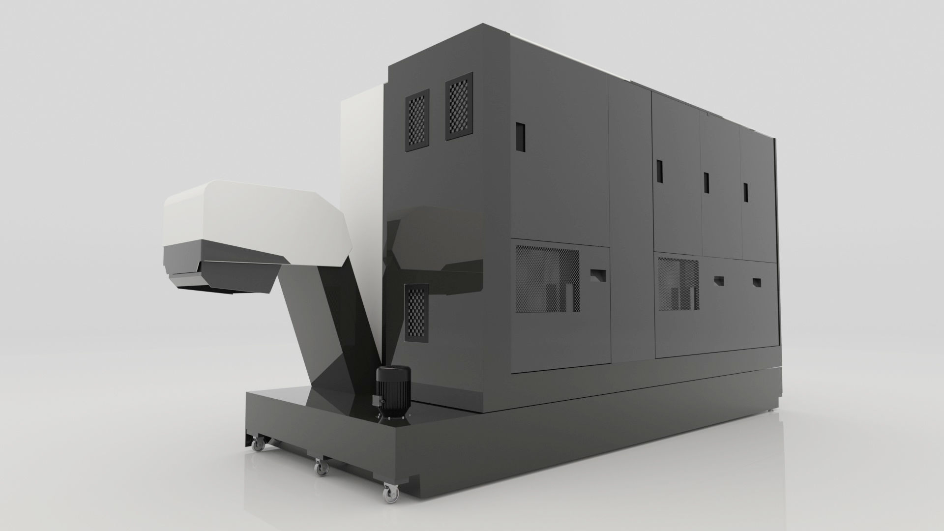 Milling Machine Universal Turning 3D model_4