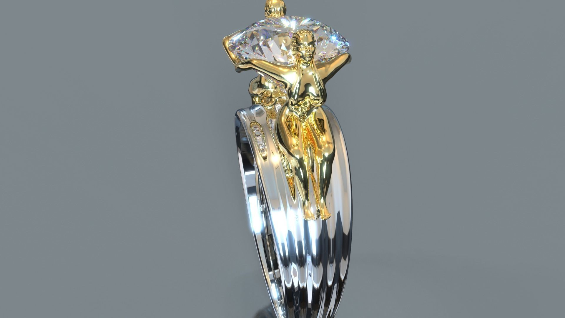 hold on  3D print model_4