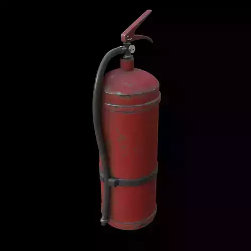 Fire Extinguisher - High-Poly 3D model