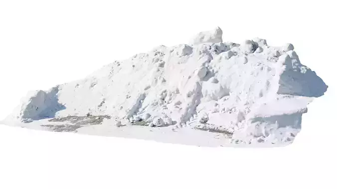 Snow wall Mountain  3D model