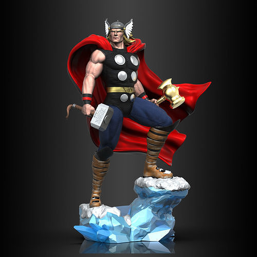 THOR 54CM STL FILE 3D print model