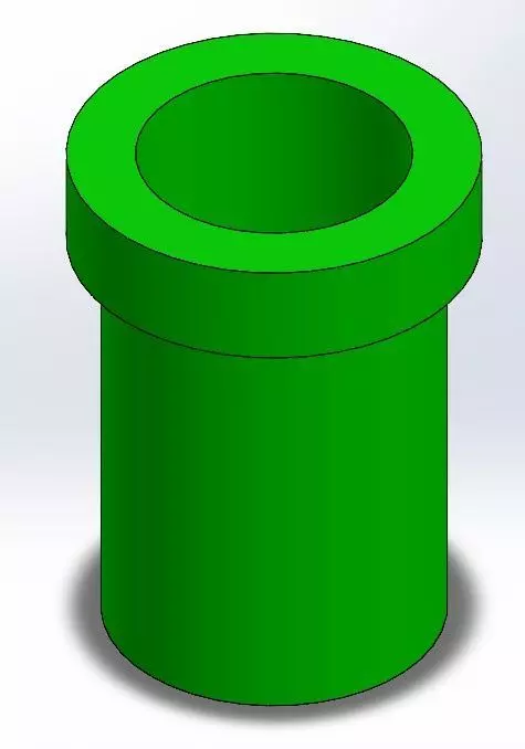 Mario Pipe Pen Holder 3D print model_0