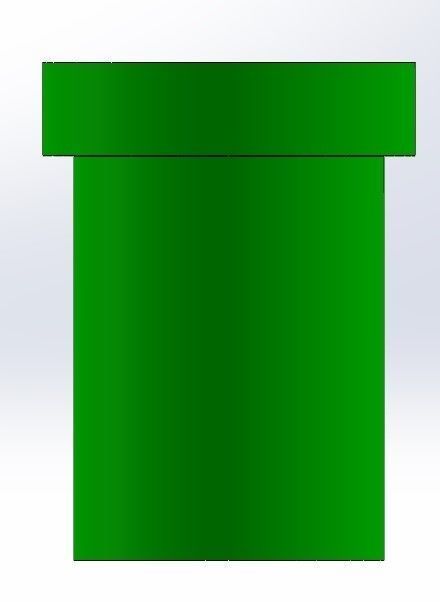 Mario Pipe Pen Holder 3D print model_1