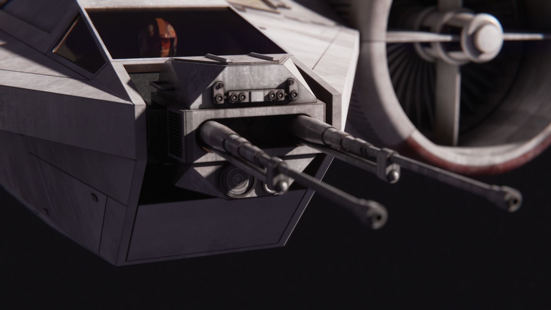 Incom BT-47C T-Wing Strategic Bomber 3D model_8