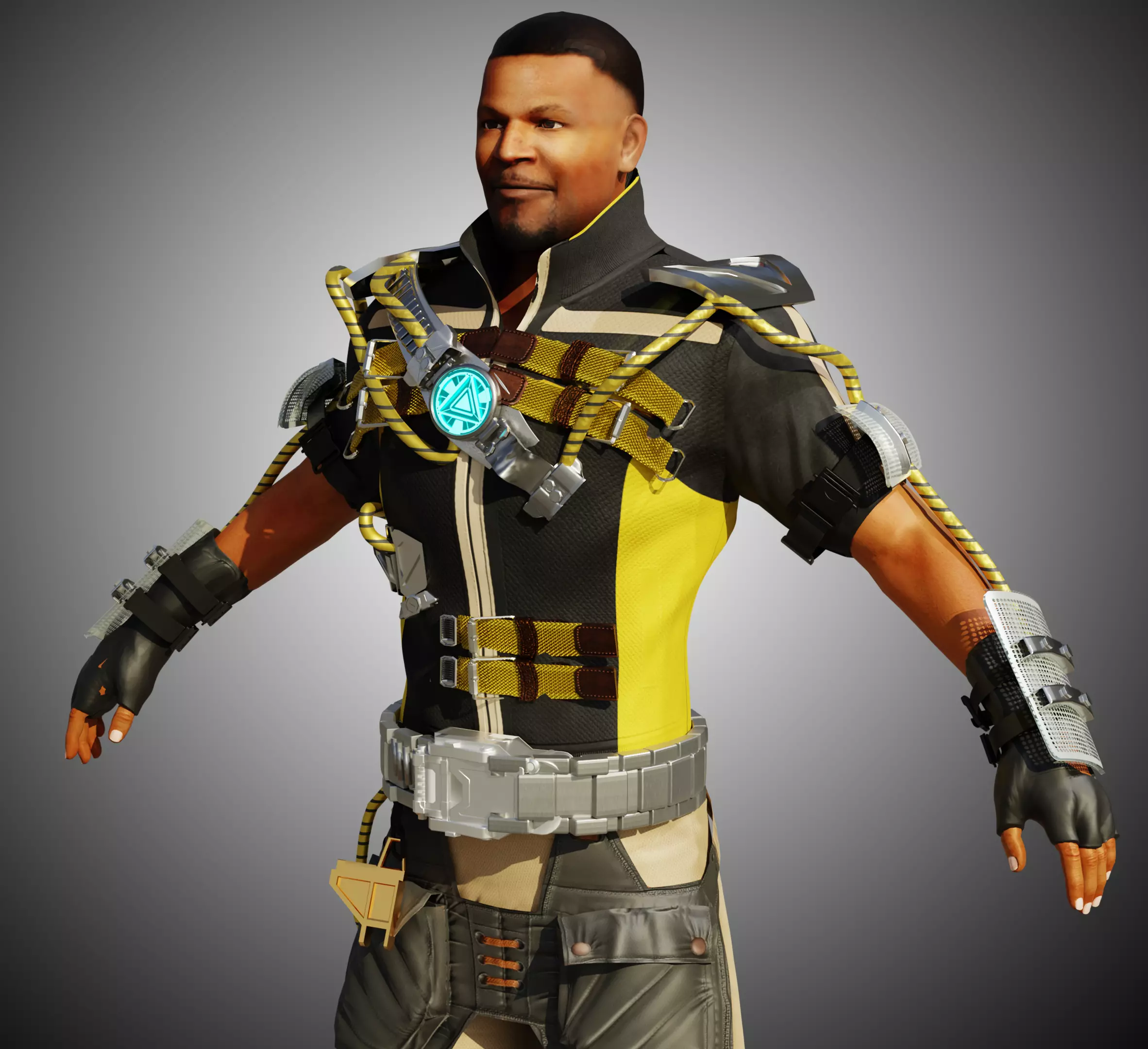 Electro Jamie Foxx Spider-Man No Way Home Final Suit 3D model_0
