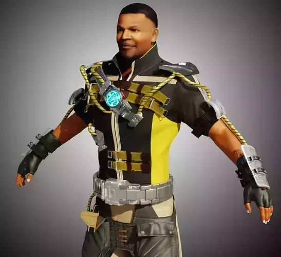 Electro Jamie Foxx  Spider-Man No Way Home Final Suit 3D model