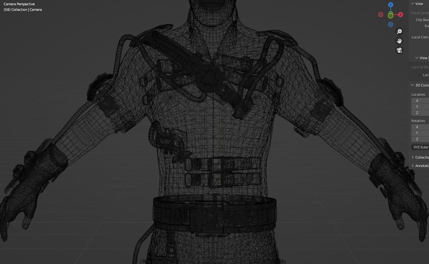 Electro Jamie Foxx Spider-Man No Way Home Final Suit 3D model_2