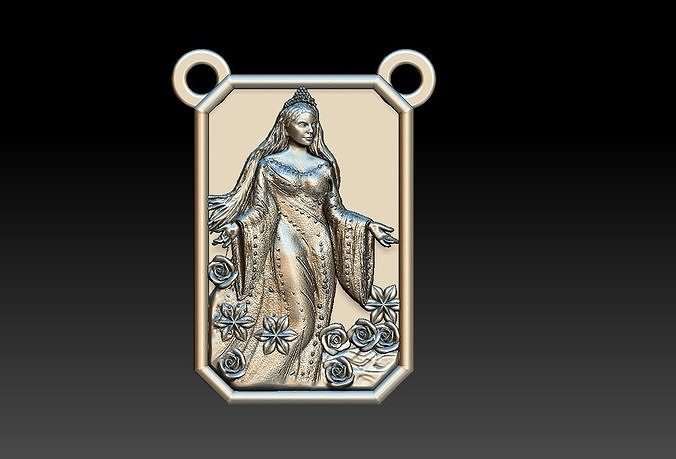 Iemanja Yemanja Scapular 3D print model