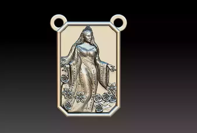Iemanja Yemanja Scapular 3D print model
