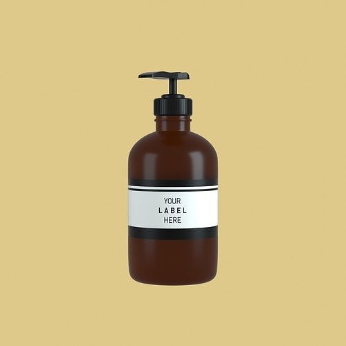 Soap Bottle Free 3D model