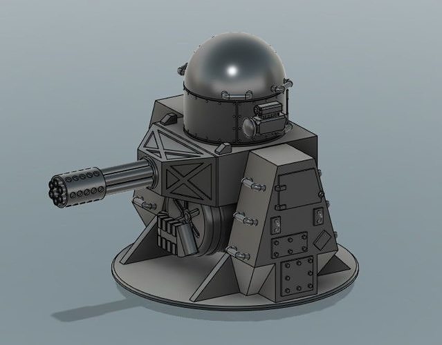 Phalanx CIWS 3D print model