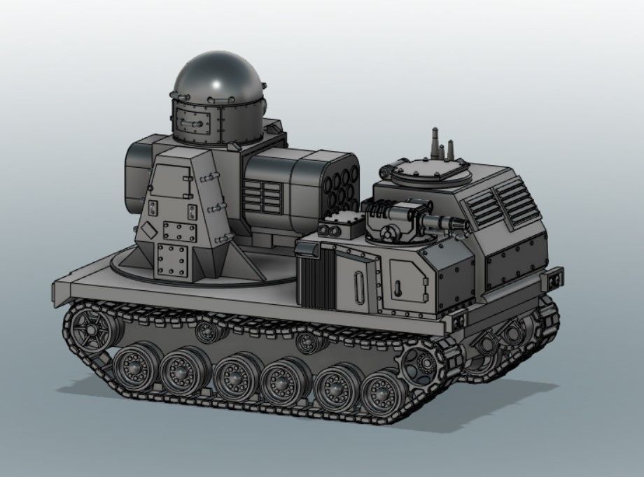 Phalanx CIWS 3D print model_7