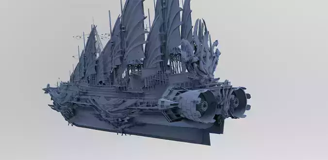 Dragon Queens Airship Slim