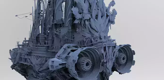 Dragon Queens Airship Huge