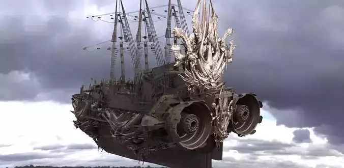 Dragon Queens Airship Hull