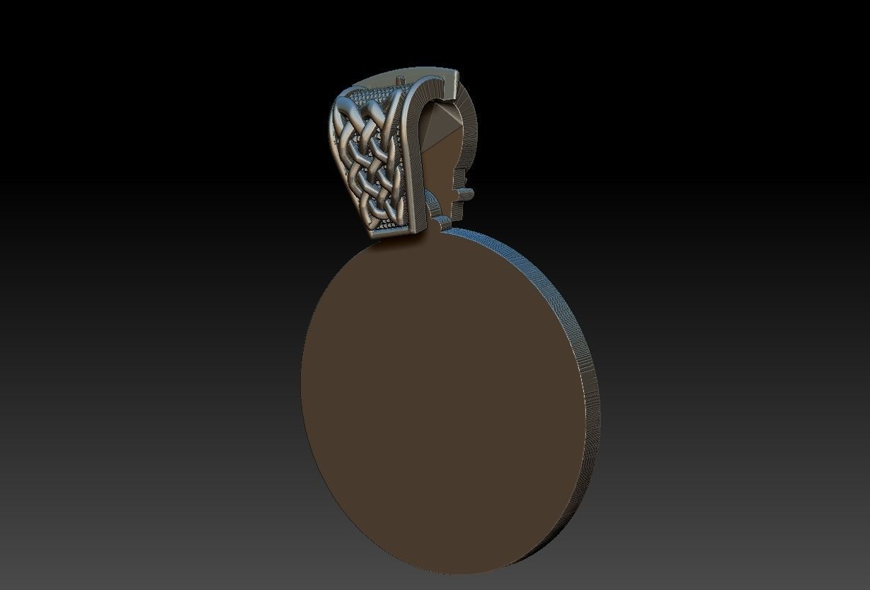 Vegvisir Viking Compass Bussola 3D print model_5