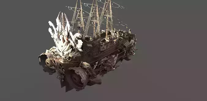 Dragon Emperor Kings Airship Hull