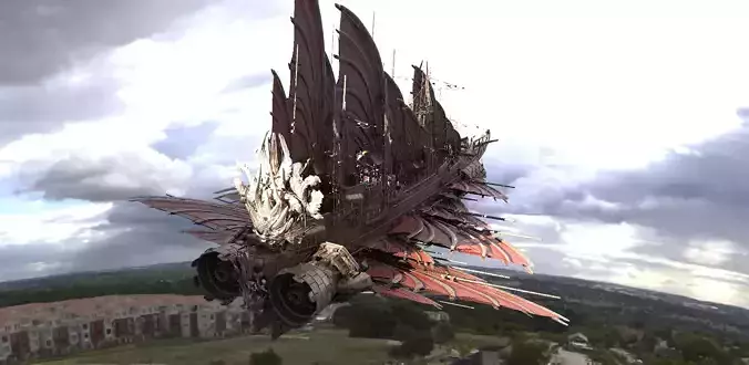 Dragon Master Kings Airship