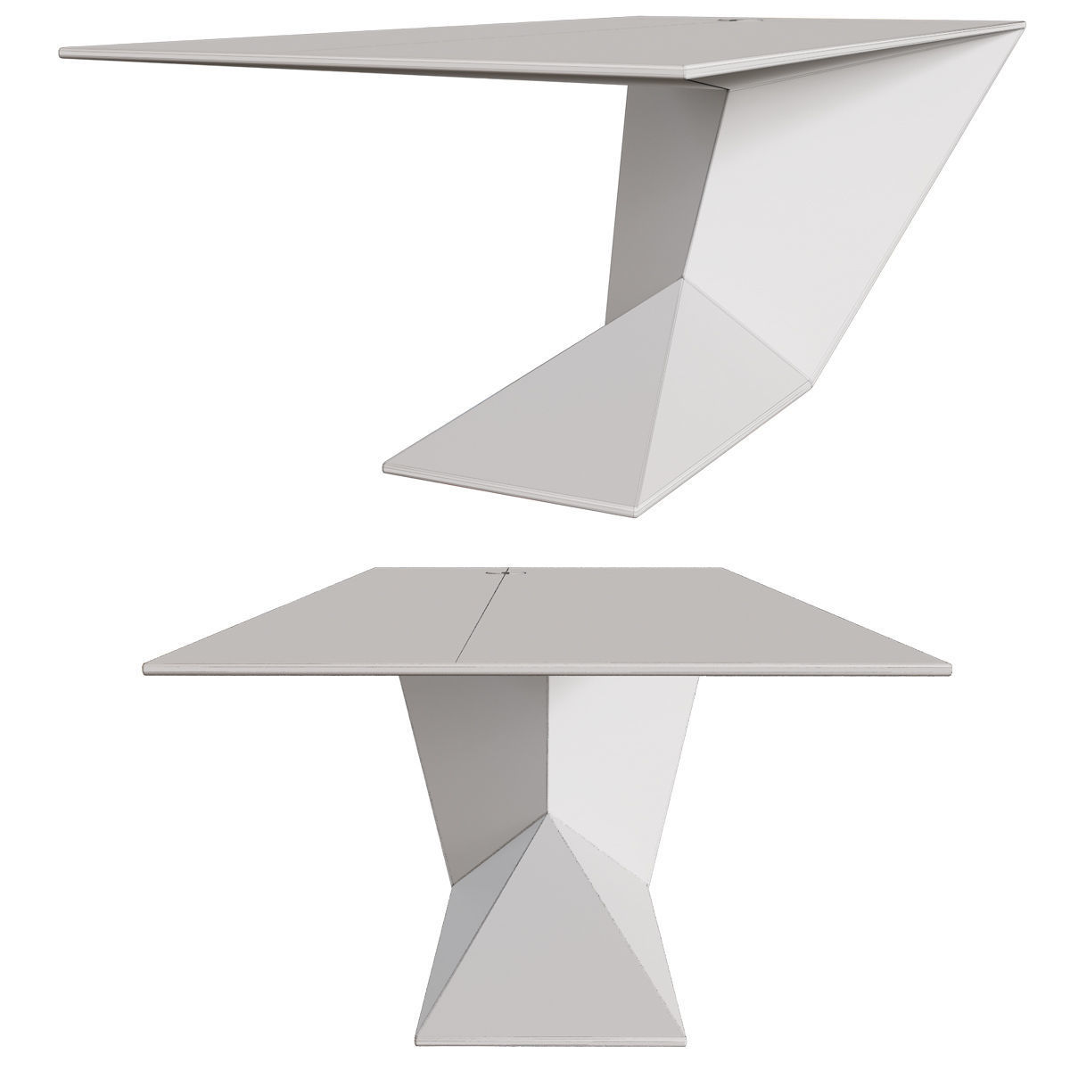 Roche Bobois Furtif Large Desk 3D model_5