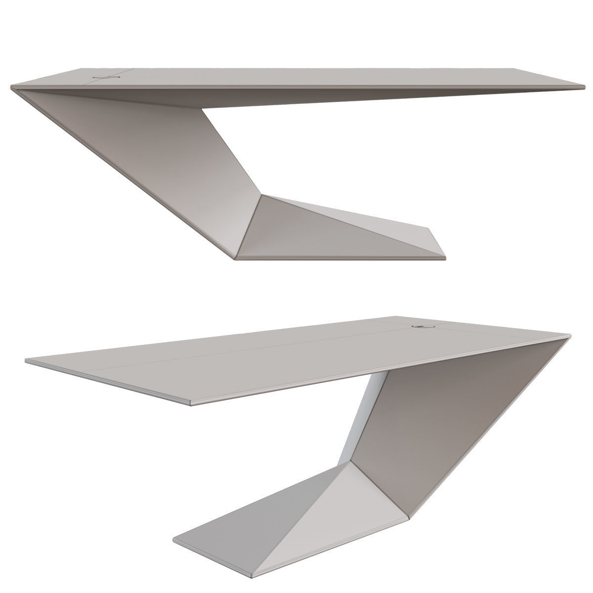 Roche Bobois Furtif Large Desk 3D model_3