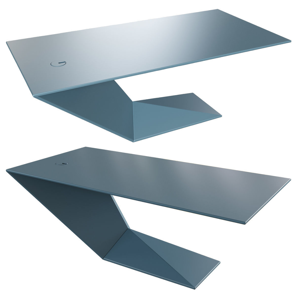 Roche Bobois Furtif Large Desk 3D model_2