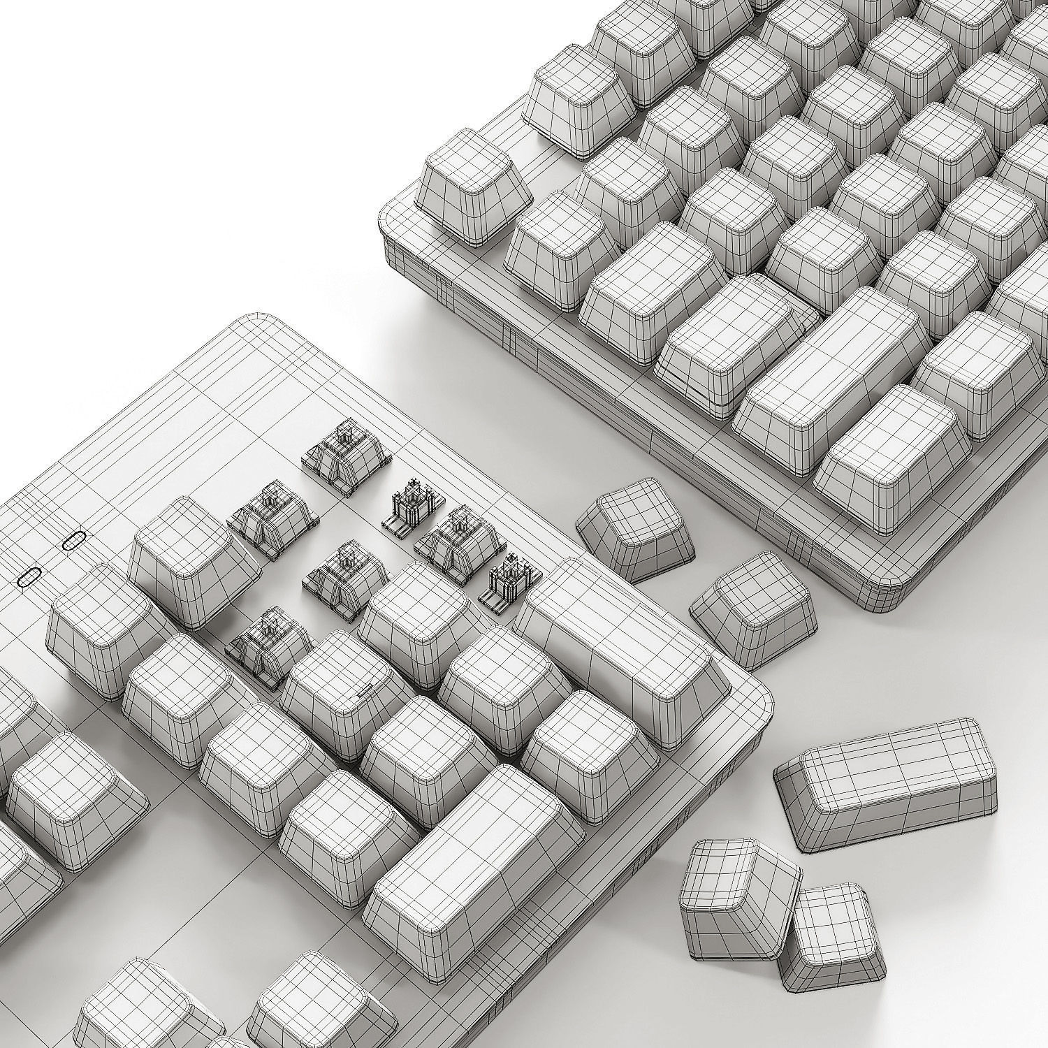 Logitech G413 G512 G513 3D model_6